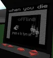 The "when you die" GMB Arcade Game